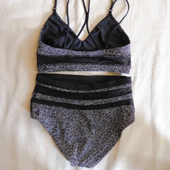 Lululemon Women 4 Go With The Flow Reversible Bikini Set - Picture 4 of 16